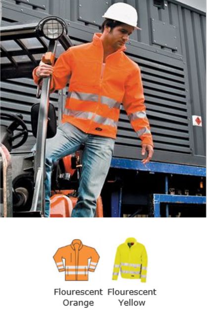 Result RS117 Neon Softshell Jacket
